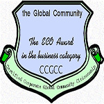 Sign-up to obtain the ECO Award   in the business category, your Certified Corporate Global Community Citizenship (CCGCC) to show the world your ways of doing business are best for the Global Community.