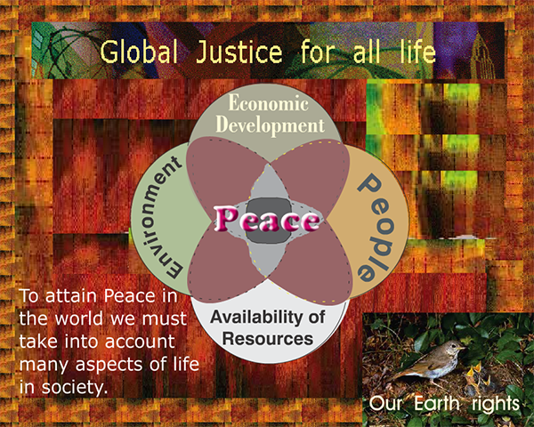 Global Justice for all life.