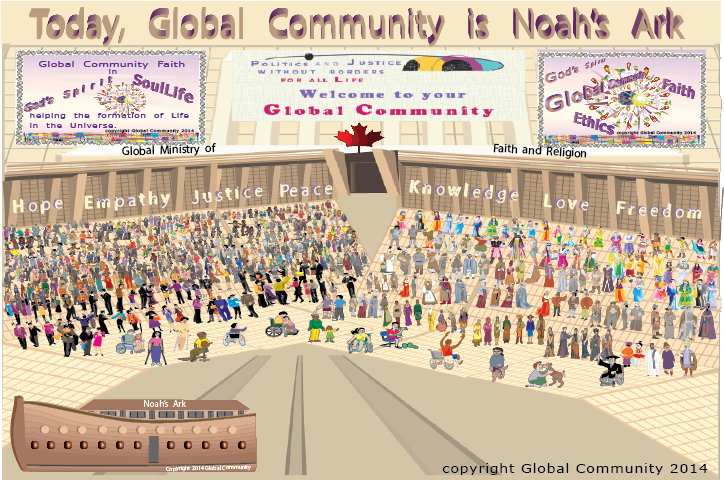 Today, Global Community is Noah's Ark