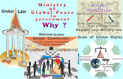 Visit our  Ministry of Global Peace