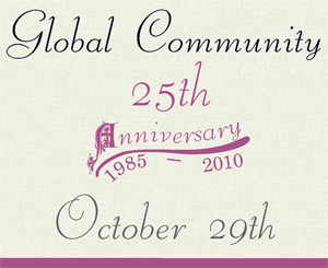 The Global Community is defined as being all that exits or occurs at any location at any time between the Ozone layer above and the core of the planet below.