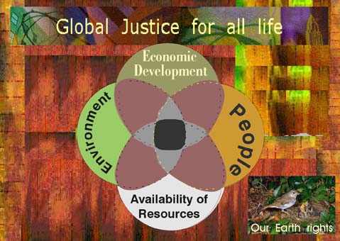  Global Community Global Justice Movement  to sustain Earth, humanity and all life