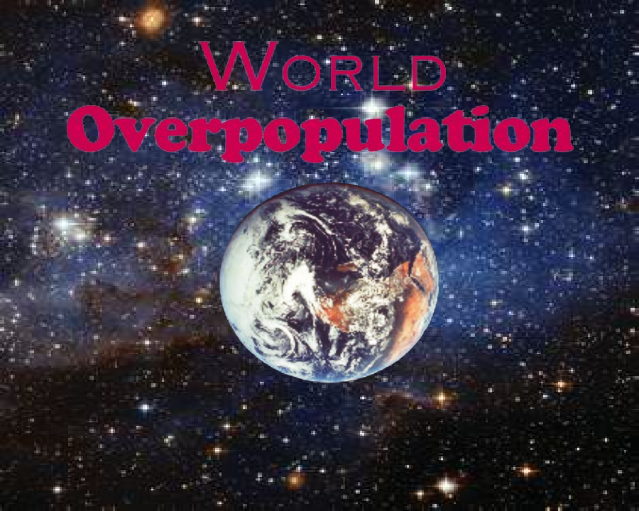 World overpopulation animations