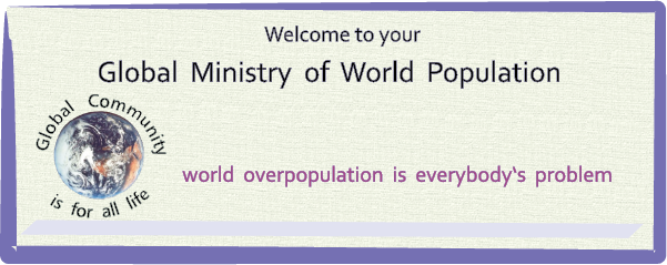 Global Ministry of World Population.