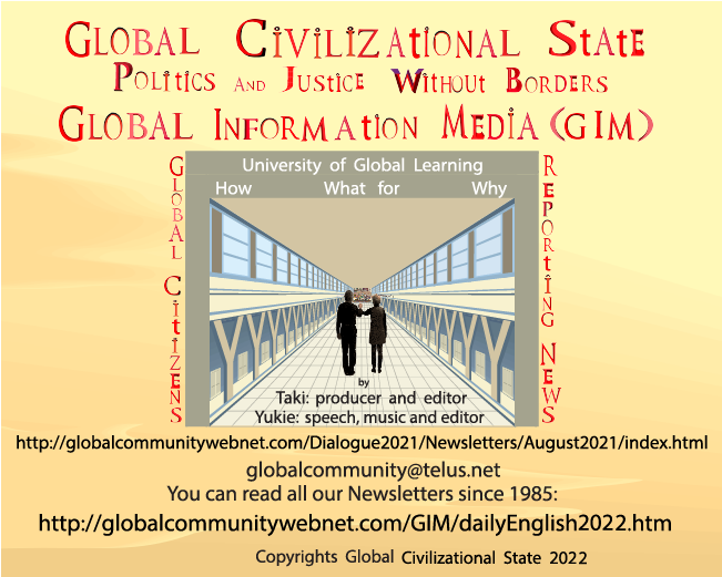 Global Civilizational State reporting on issues.
