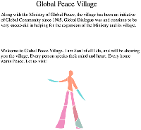 Global Peace Village animation