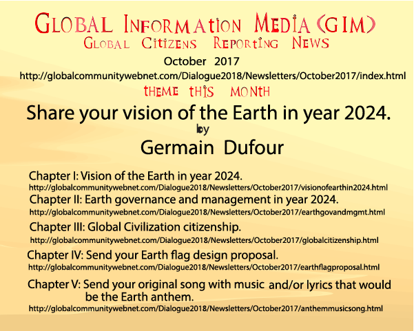 Theme of October 2017 Newsletter