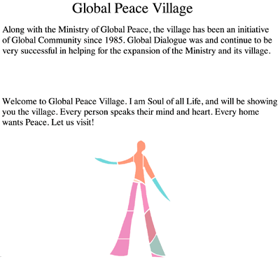 Global Peace Village link