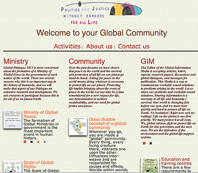 Welcome to your new Global Community web site