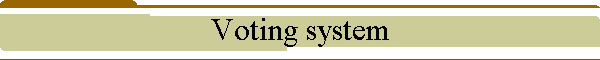 Voting system