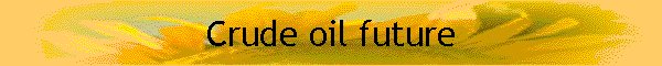 Crude oil future